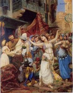 unknow artist Arab or Arabic people and life. Orientalism oil paintings 52 France oil painting art